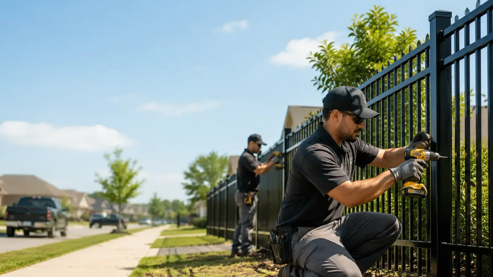 Metal Fence Installation in Roby, TX